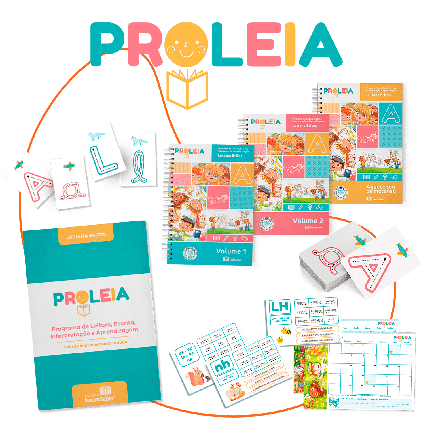 Proleia, Programa de Leitura, Escrita, Interpretação e Aprendizagem (Proleia) é indicado para crianças a partir de 6 anos, no início do processo de alfabetização ou com alguma dificuldade de aprendizagem